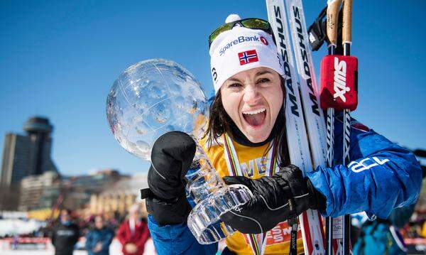 Die 25-jährige Norwegerin ist der Shootingstar der Langlaufszene. Lange im Schatten von Therese Johaug und Marit Bjørgen gewann sie zum ersten Mal Gesamtweltcup und Tour de Ski. Einzig bei der WM verpasste sie Einzel-Gold.