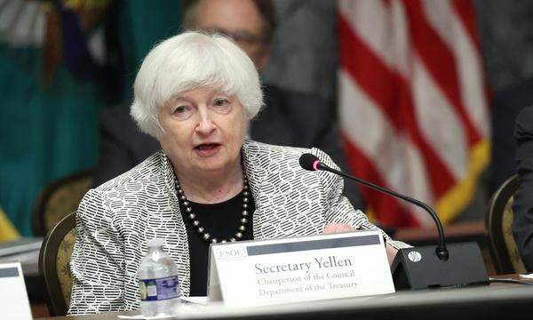 US-Finanzministerin Janet Yellen übt Kritik an der Ratingagentur Fitch.
