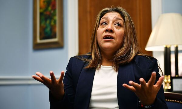 Victoria Morales hörte die Rede zur Lage der Nation im US-Parlament an.