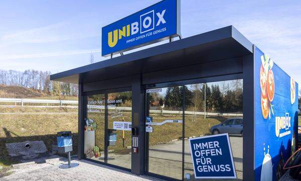 Die Unimarkt-Selbstbedienungsboxen mussten jüngst wegen eines VfGH-Urteils schließen.