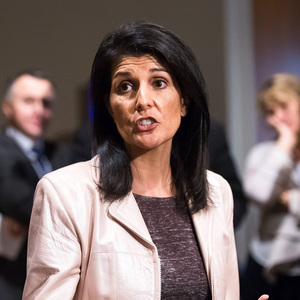 US Amb to UN Nikki Haley on Iranian missile test Following United Nations Security Council consultat
