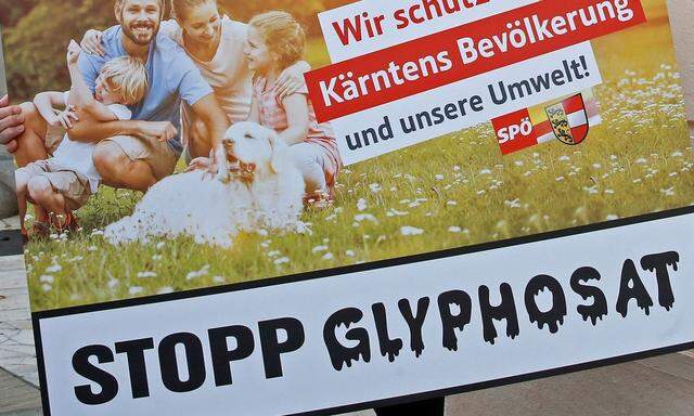Die Kärntner SPÖ will mit Dokumenten aus den USA Druck in der Diskussion um ein Verbot von Glyphosat machen. 