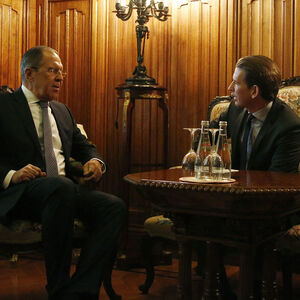 BM KURZ IN MOSKAU: KURZ / LAWROW