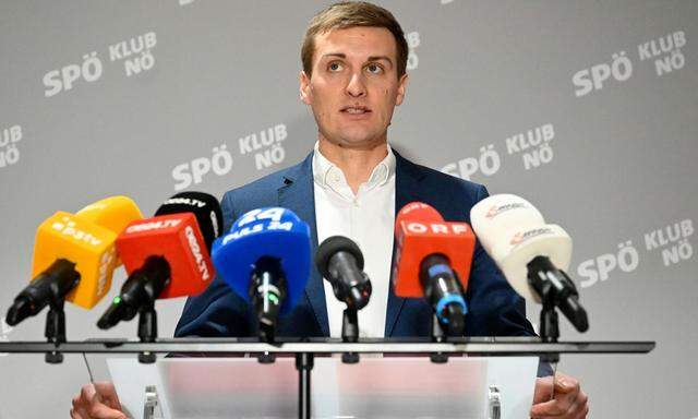 Sven Hergovich, 34, soll die SPÖ Niederösterreich in die Koalition führen. 