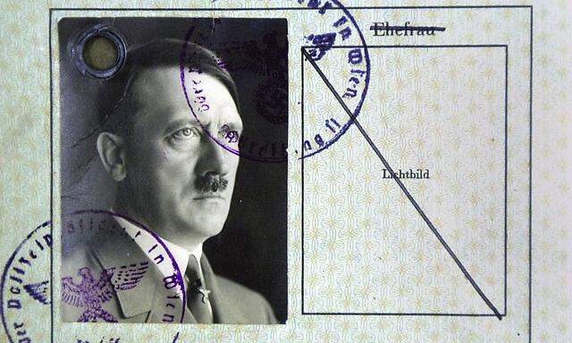 BRITAIN-HITLER-PASSPORT