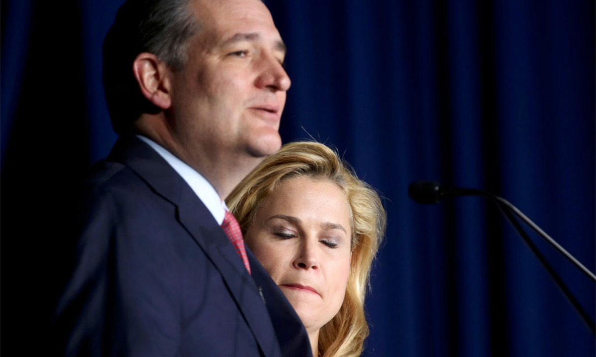 Senator Ted Cruz mit seiner Frau Heidi.