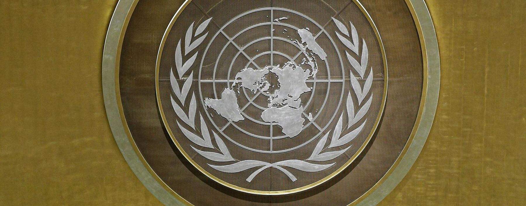 Logo der Vereinten Nationen.