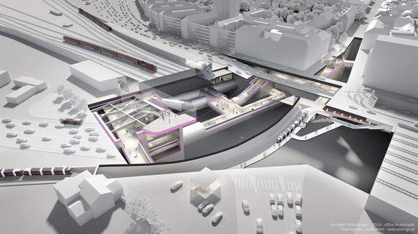 Diese Station wird neben dem Hauptbahnhof und dem Bahnhof Meidling zu einem dritten Umsteigeknoten im Süden Wiens von der S-Bahn zur U-Bahn und zur bestehenden Station der unterirdischen Straßenbahnen (Linien 1, 6, 18 und 62, Wiener Lokalbahn). Neue Aufgänge werden im 10. Bezirk in der Gudrunstraße und im 5. Bezirk am Matzleinsdorfer Platz bei der Reinprechtsdorfer Straße entstehen.