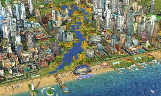 Virtuelle Stadtplanung soll Anpassungen in Echtzeit zeigen. 