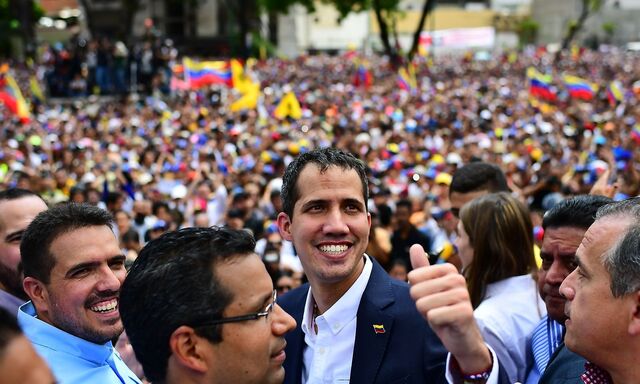 VENEZUELA-CRISIS-GUAIDO-RETURN