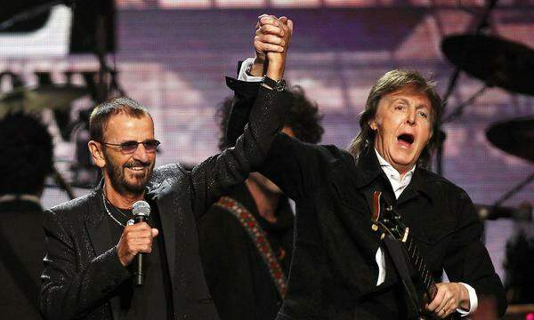 Paul McCartney und Ringo Starr (hier im Bild 2015) waren für das Album der Rolling Stones offenbar schon im Studio.