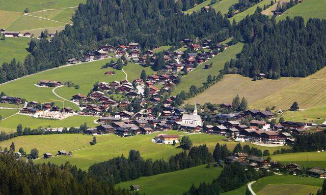 Blick auf Alpbach