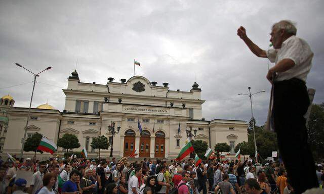 Aufstand gegen Sofias PolitKaste