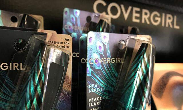 CoverGirl cosmetics owned by Coty Brands are shown for sale in a retail store in Encinitas, California