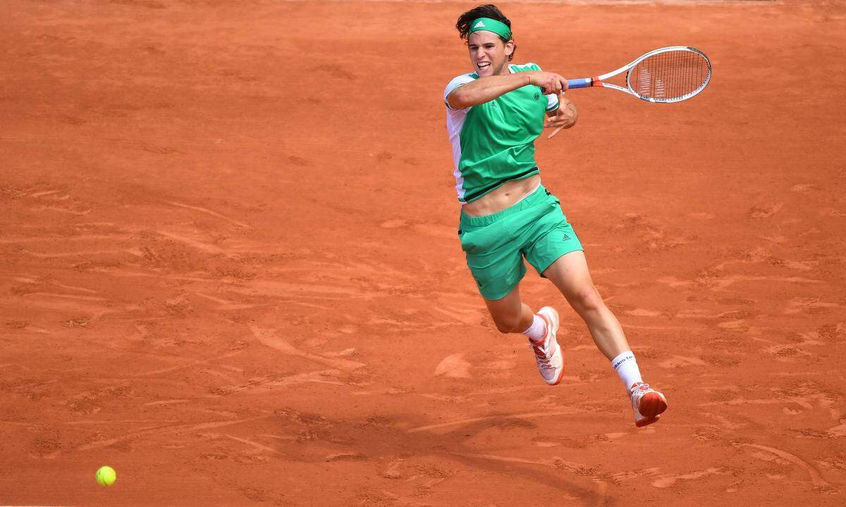 Dominic Thiem überzeugt in Paris auch dank seiner Vorhand