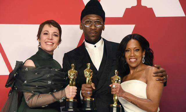 Olivia Colman, Mahershala Ali und Regina King.