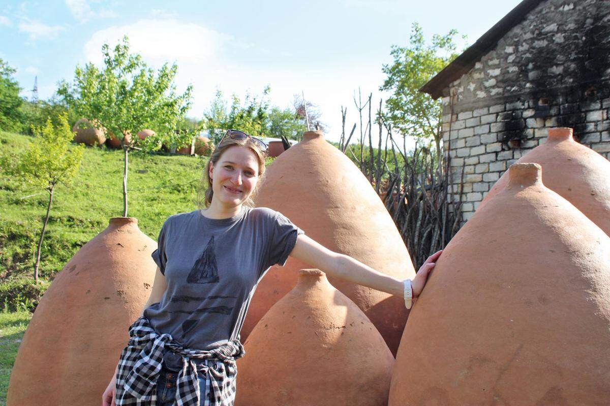 Mariam Iosebidze ist eine von nur zwei Natural-Wine-Produzentinnen in ganz Georgien.