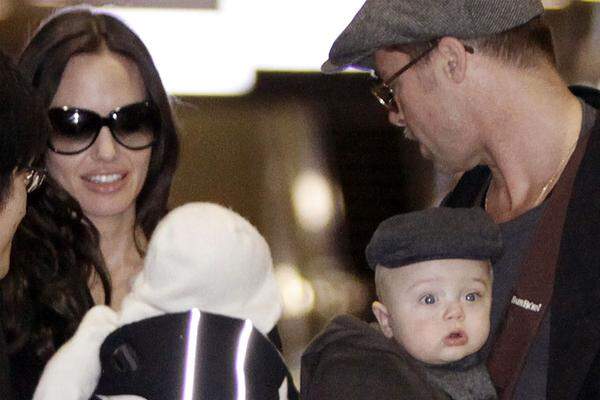 In Nizza brachte Angelina Jolie am 12. Juli 2008 die Zwillinge Knox Léon und Vivienne Marcheline zur Welt.