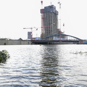 Der Hamburger Elbtower.