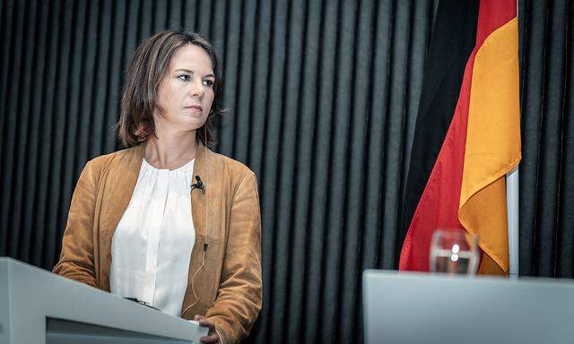 Die deutsche Außenministerin Annalena Bearbock.