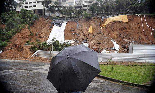 Erdrutsche nach heftigen Regenfällen in Brasilien