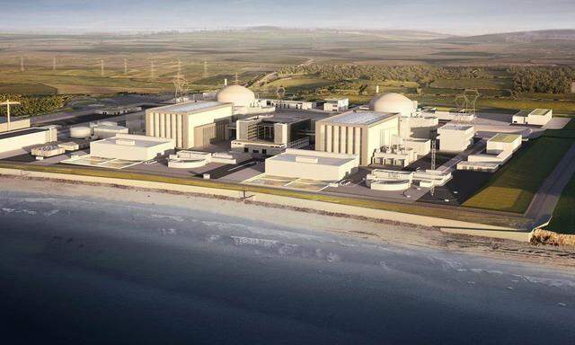 Im britischen Hinkley Point entstehen mit Milliarden-Subventionen zwei weitere Großreaktoren.