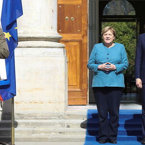 German Chancellor Merkel meets with Polish PM Morawiecki, in Warsaw