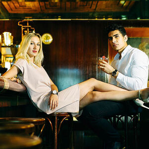 Die Loosbar in Wien: Carl Suchy & Söhne nimmt  Anleihen an der Architektur von Adolf Loos.