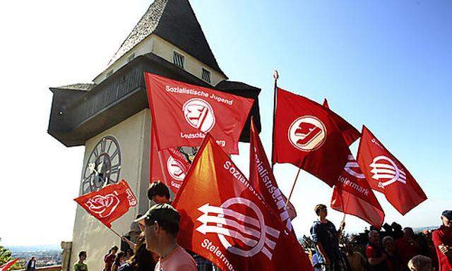 Grazer SPÖ brachte über tausend Menschen auf Schloßberg
