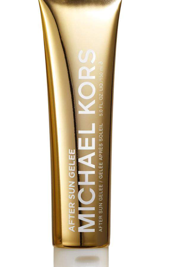 Kühlendes und beruhigendes „After Sun Gelee“ von Michael Kors, 32 Euro.