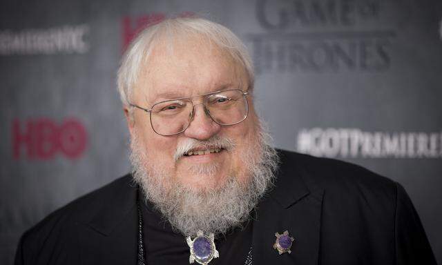 Author and co-executive producer George R.R. Martin arrives for the premiere of the fourth season of HBO series ´Game of Thrones´ in New York