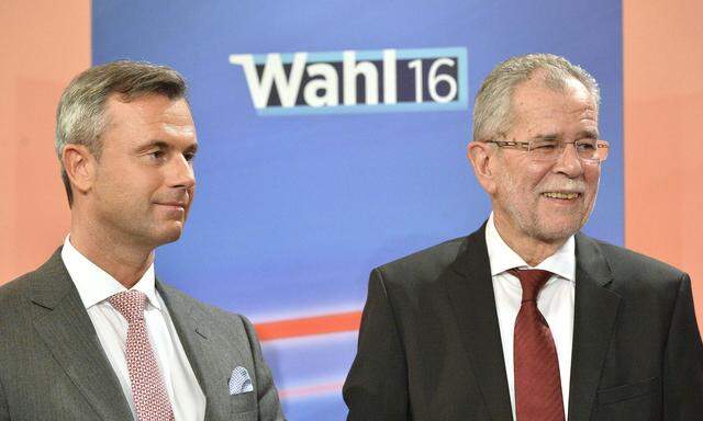 BP-WAHL: HOFBURG - VAN DER BELLEN / HOFER