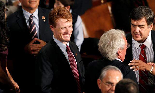 FILE PHOTO:    Joseph Kennedy III joins the 113th Congress in Washington