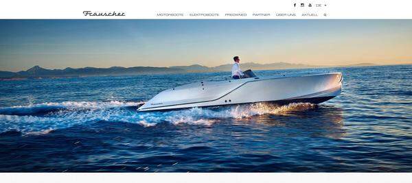 Für die Jury ist die Homepage von Frauscherboats eine echte "Experience". Schön anzusehen ist die Homepage allemal. Aber ist sie auch schön genug um zum Kauf eines Bootes zu animieren? Die sind mitunter alles andere als billig.