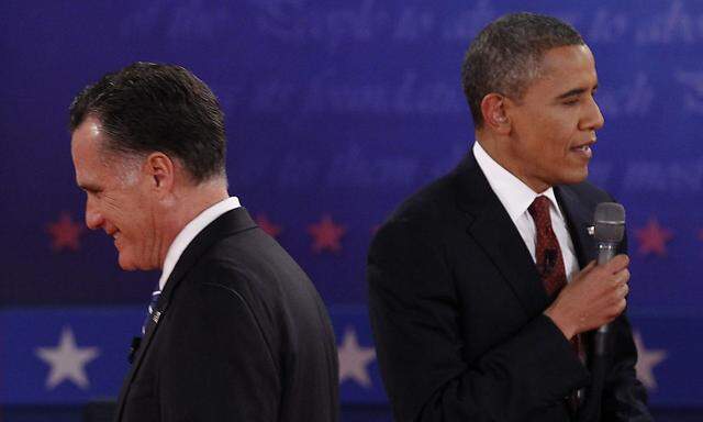 Obama Romney letztem Fernsehduell