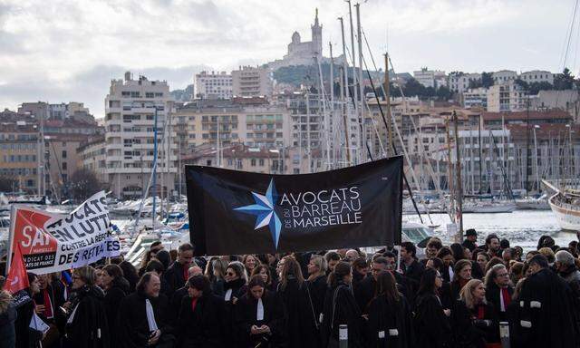 Marseille im Streik