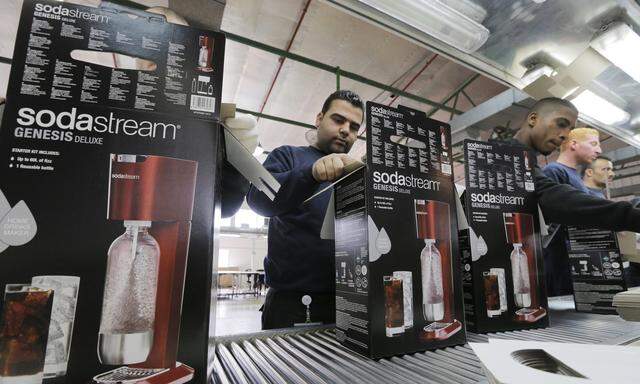 Der israelische Hersteller Sodastream konnte an der Börse zuletzt konstant zulegen.