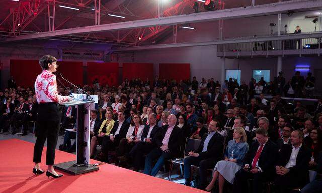 SPÖ-Chefin Pamela Rendi-Wagner eröffnete den EU-Wahlkampf ihrer Partei am Samstag.