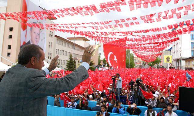 TURKEY ELECTIONS ERDOGAN RALLY