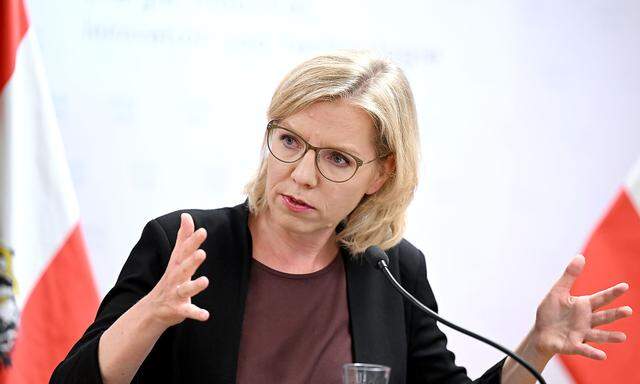 Klimaschutzministerin Leonore Gewessler 