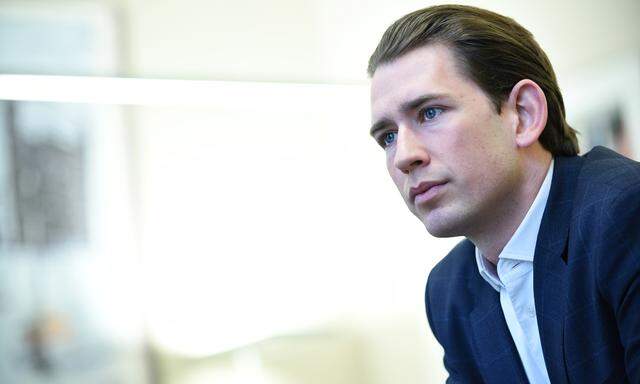 Außenminister Sebastian Kurz.