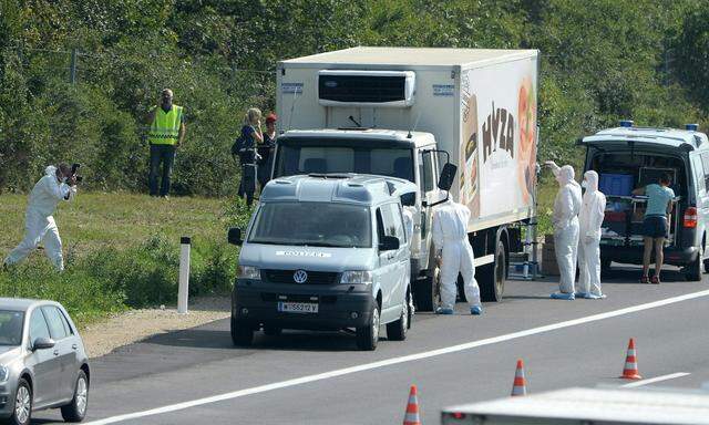 Bei Parndorf im Burgenland wurden im August 2015 die Leichen der 71 Flüchtlinge gefunden.