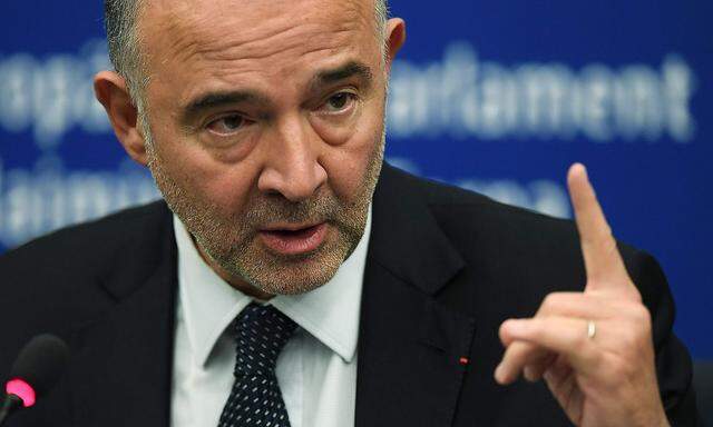 EU-Wirtschaftskommissar Pierre Moscovici 