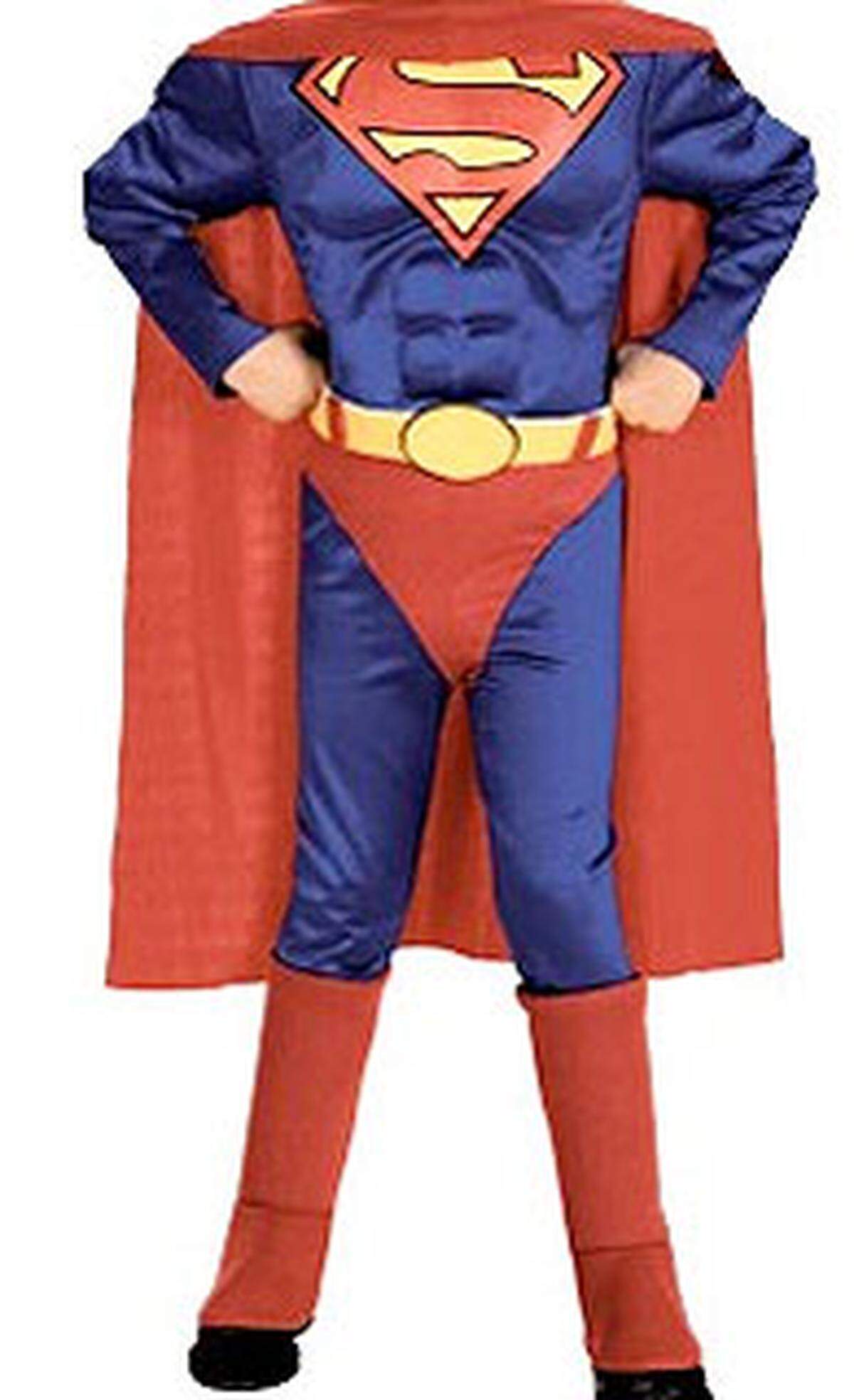 Die Firma 'Frankel's Costume' weißt darauf hin, dass das Tragen des Superman-Kostümes keinerlei Superkräfte verleiht. Ebensowenig verleiht es die Fähigkeit zu fliegen.