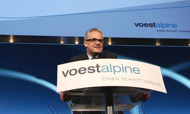 voestalpine-Vorstandschef Wolfgang Eder