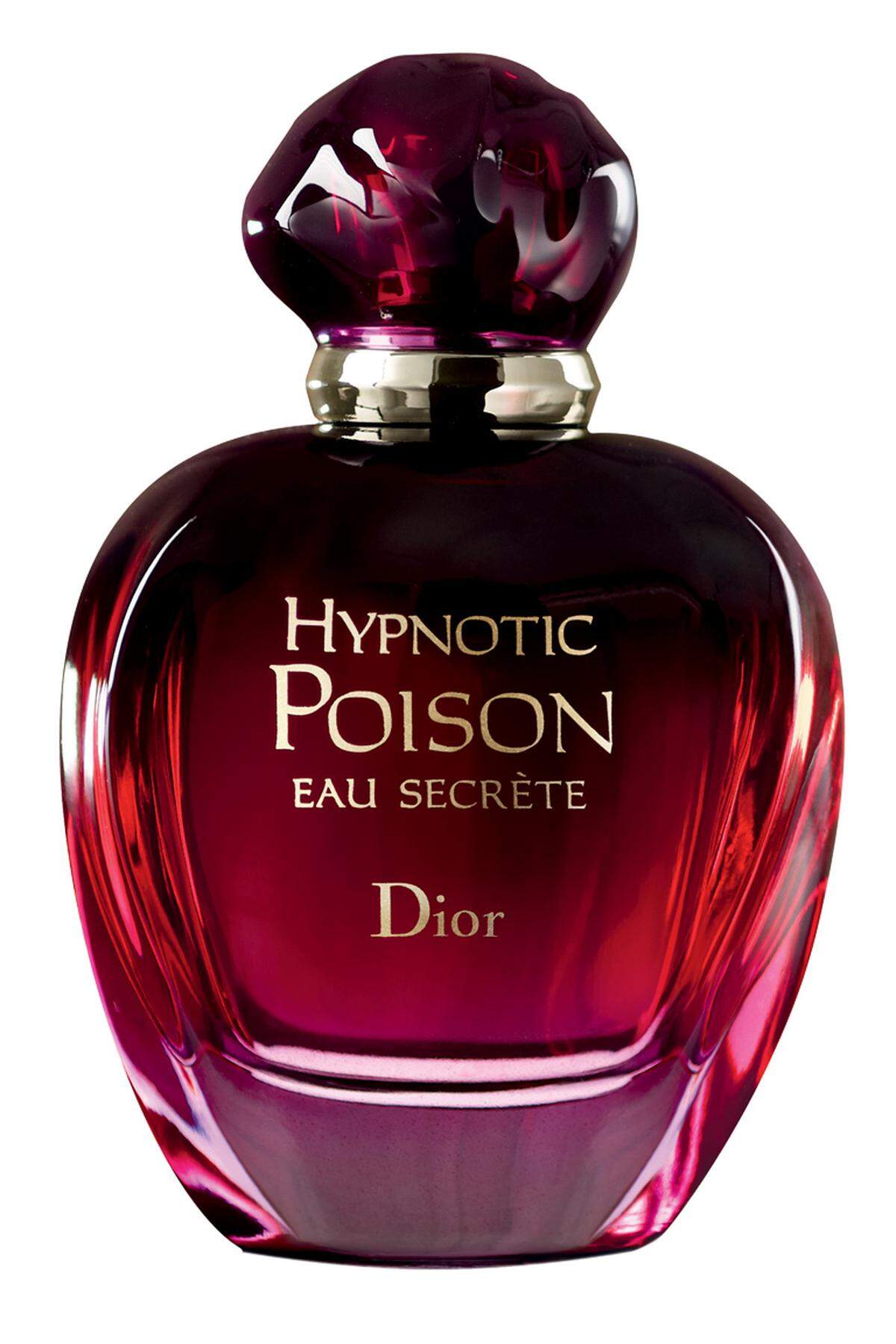 ... und „Hypnotic Poison Eau secrète“ von Dior (50 ml Eau de Toilette um 72 Euro).