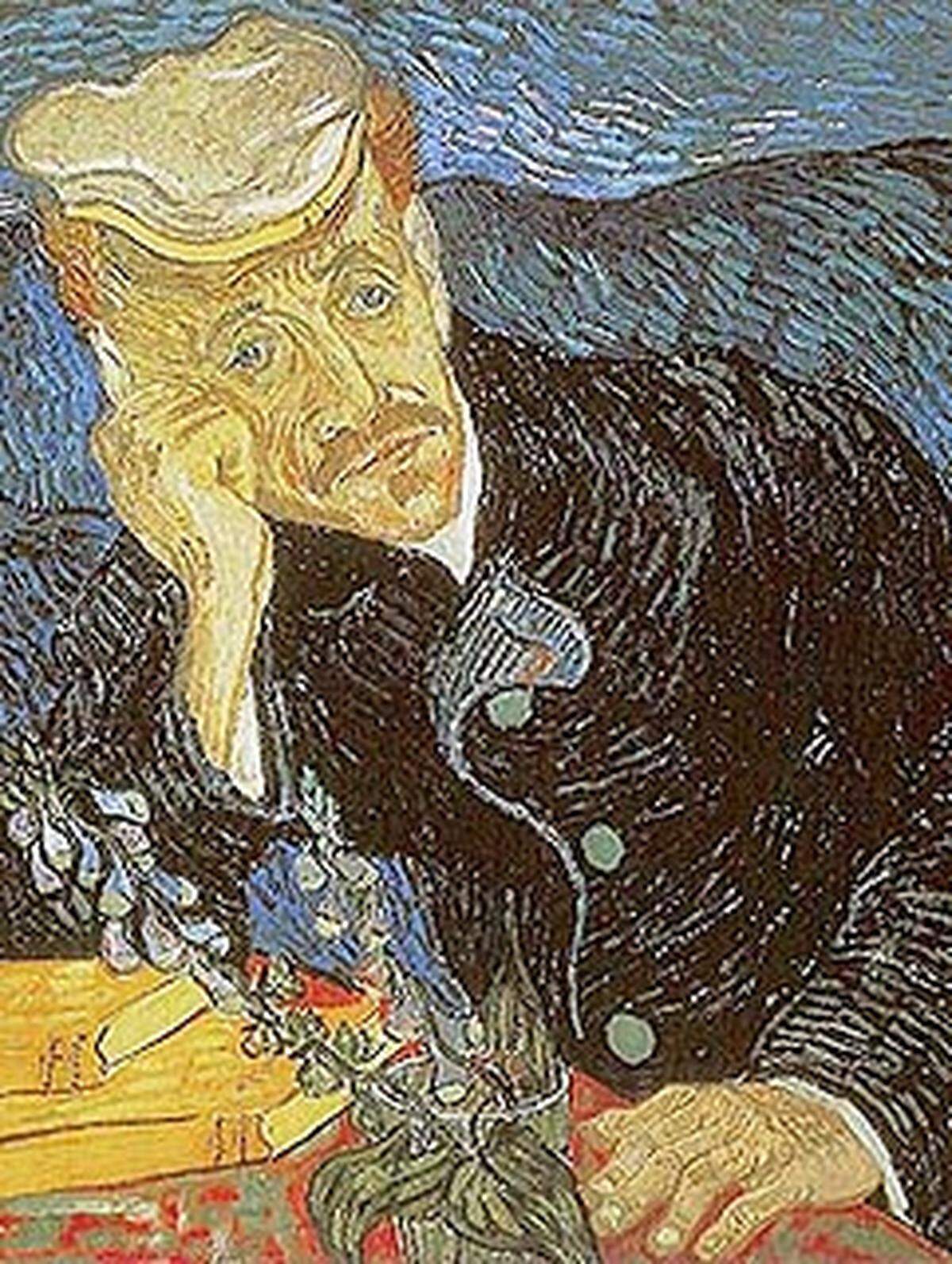 Mit dem "Portrait des Dr. Gachet" kommt der Maler Vincent van Gogh auf Platz acht der teuersten Bilder. Das 1890 entstandene Werk zeigt den Arzt des Künstlers und wurde für 82,5 Millionen Dollar verkauft. Wenige Wochen nach Fertigstellung des Gemäldes schoss sich Van Gogh selbst in die Brust. In seinen letzten Stunden war der porträtierte Doktor bei ihm. Da die Kugel nicht entfernt werden konnte, versuchte er zumindest die Schmerzen des Malers zu lindern.