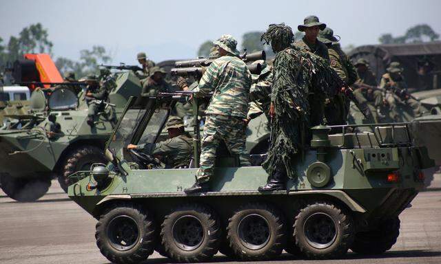 Militärmanöver in Venzuela