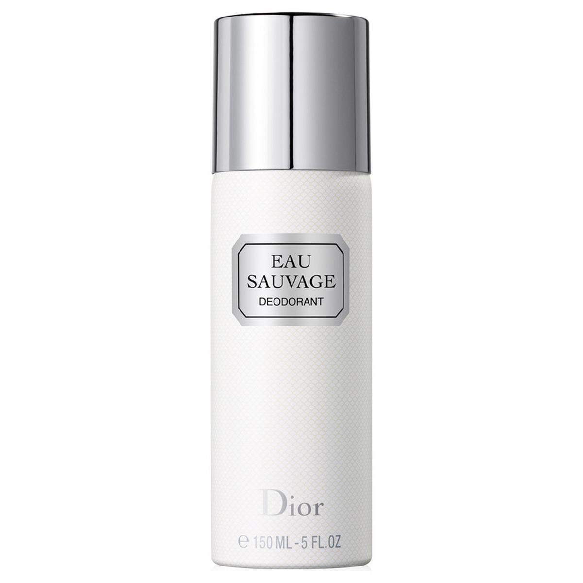 Eau Sauvage von Dior  gilt als einer der Herrendüfte schlechthin, auch als Spray-Deodorant.