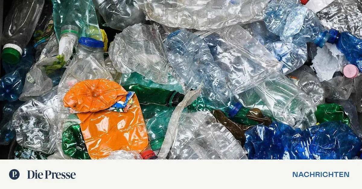 Recycling von Plastik? Drei Viertel werden verbrannt | DiePresse.com